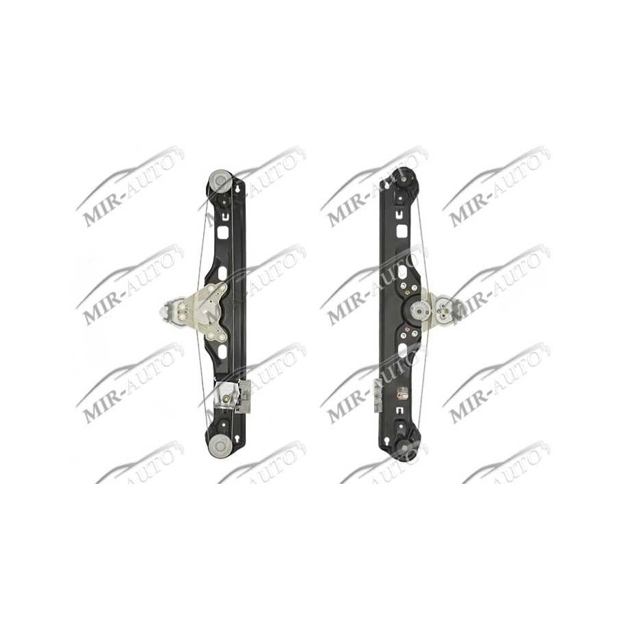 Power window regulator w/o motor