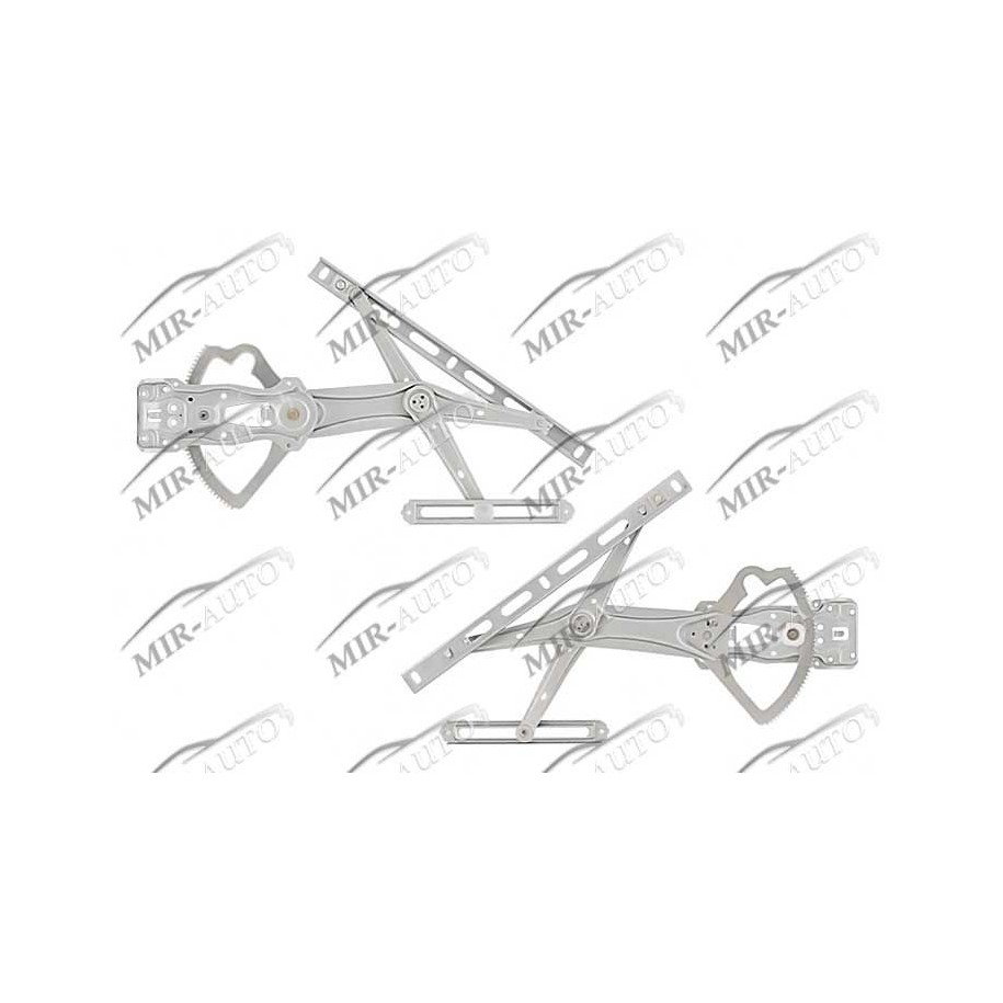 Power window regulator w/o motor