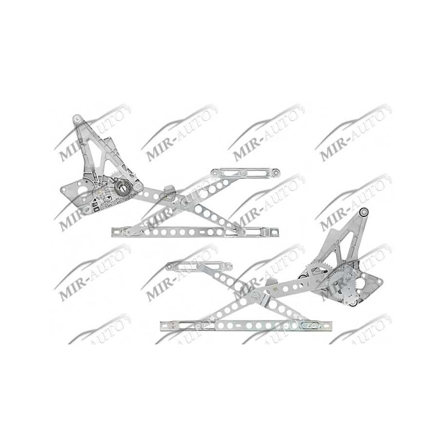 Power window regulator w/o motor