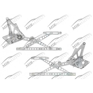 Power window regulator w/o motor