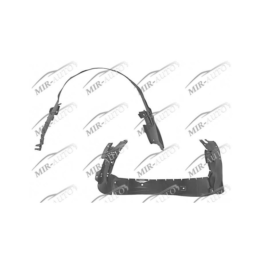 Plastic inner fender