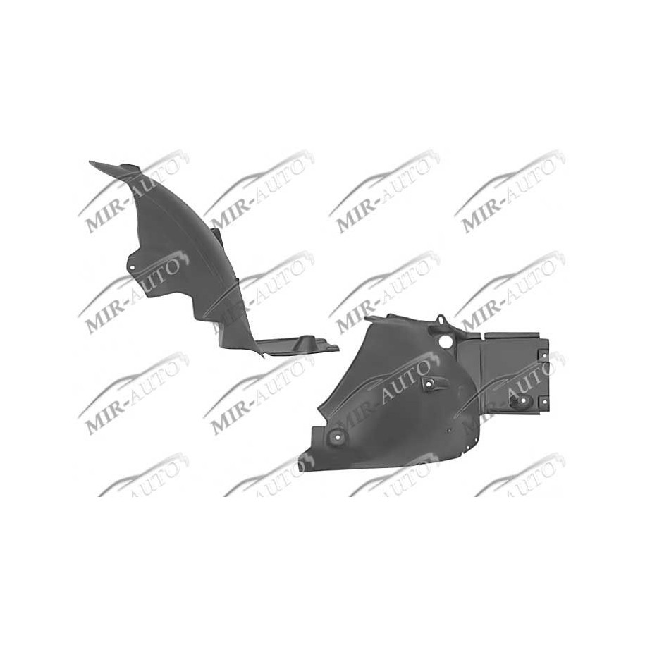 Plastic inner fender