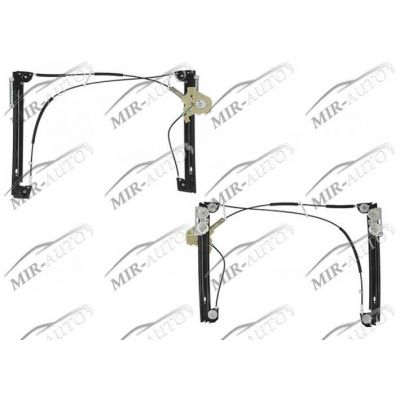 Power window regulator w/o motor