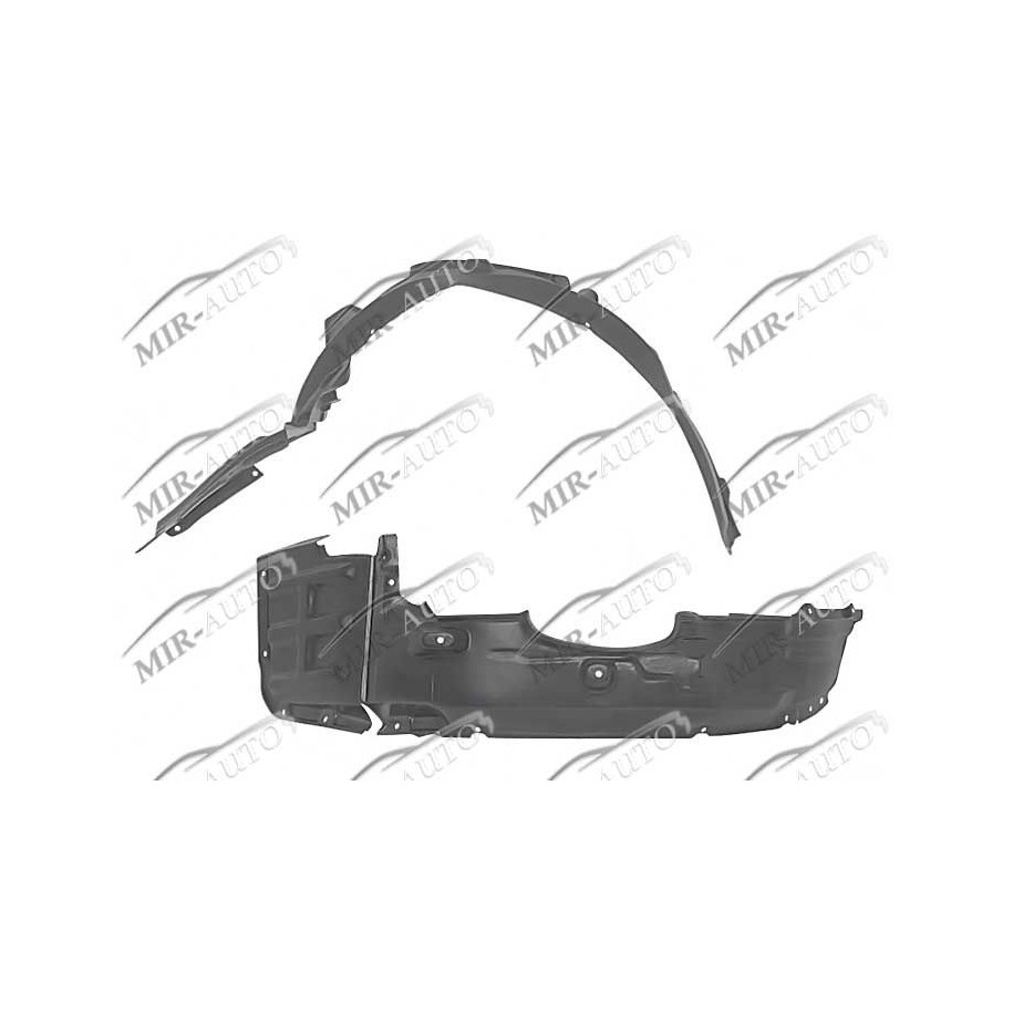 Plastic inner fender