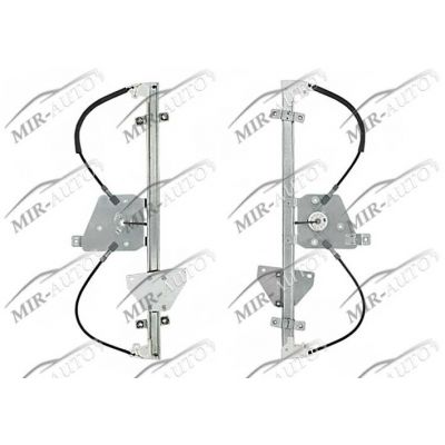 Power window regulator w/o motor