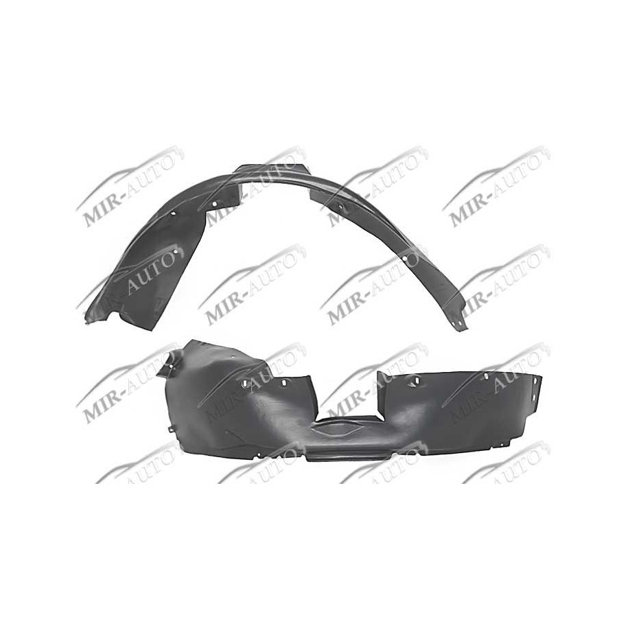 Plastic inner fender