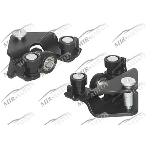 Sliding door pulleys