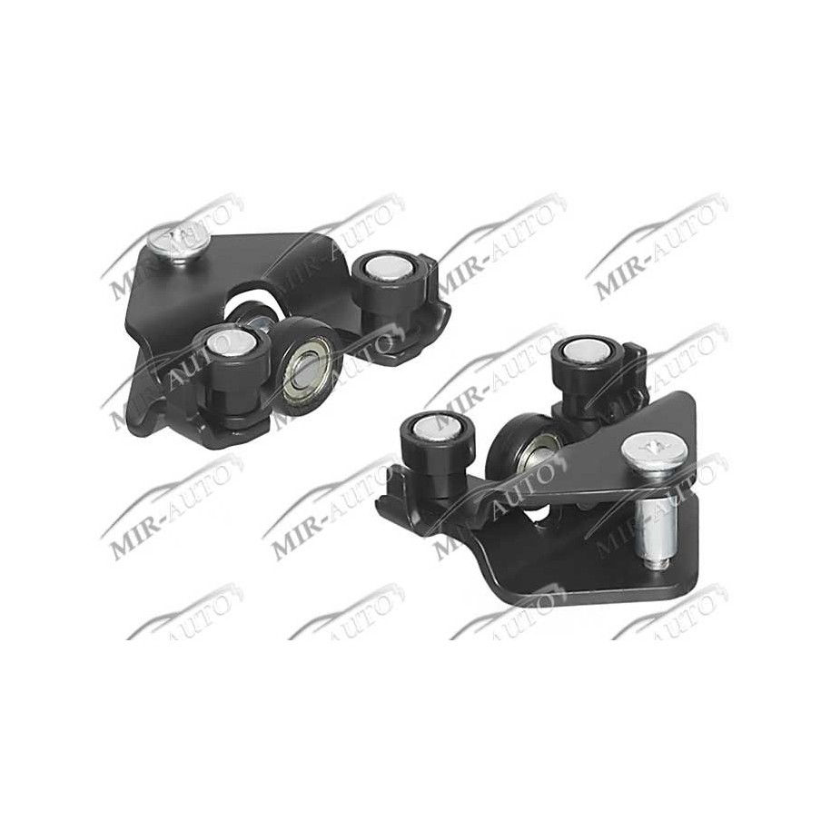 Sliding door pulleys