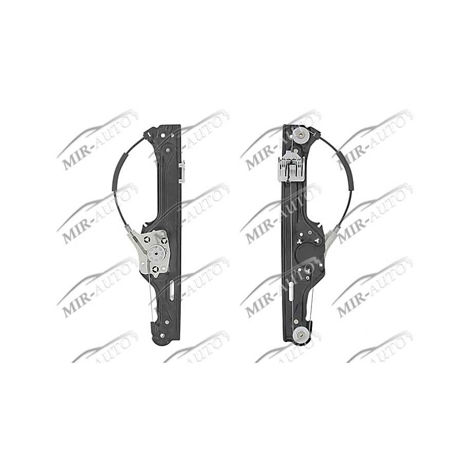 Power window regulator w/o motor