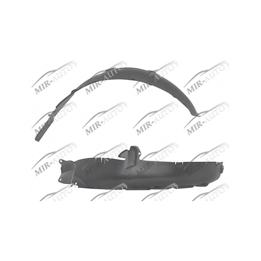 Plastic inner fender