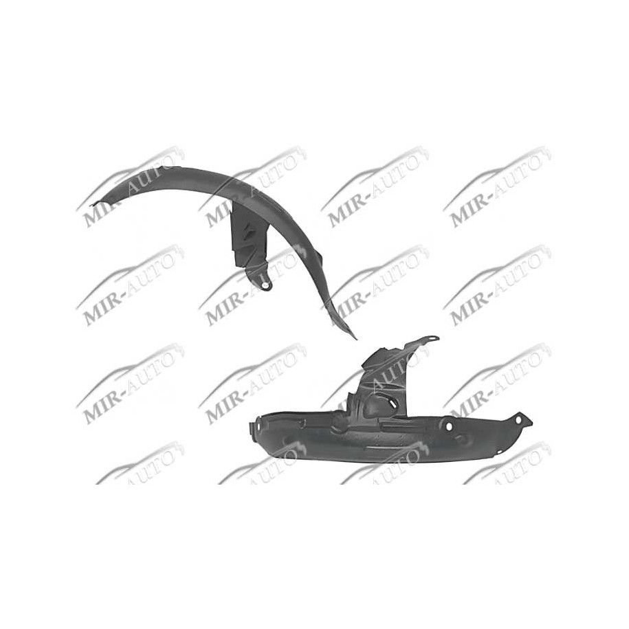 Plastic inner fender