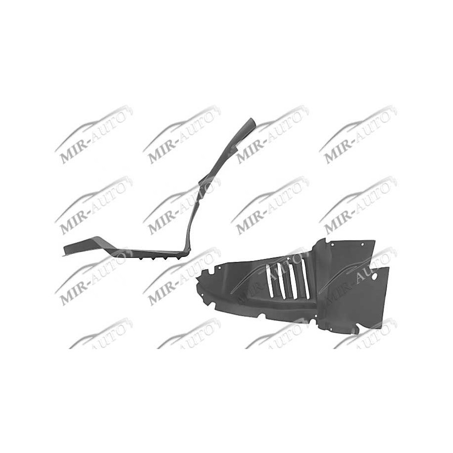 Plastic inner fender