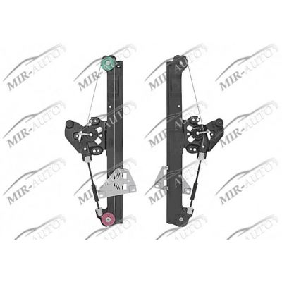 Power window regulator w/o motor