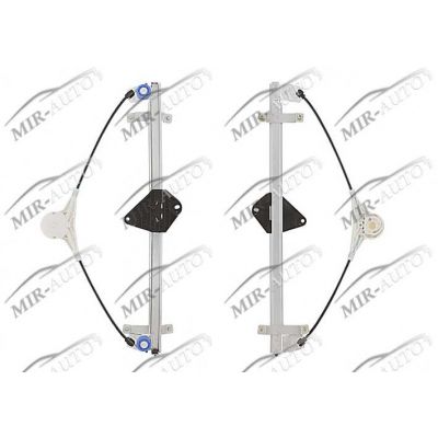 Power window regulator w/o motor