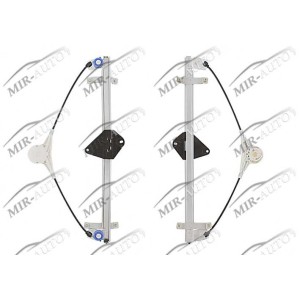 Power window regulator w/o motor