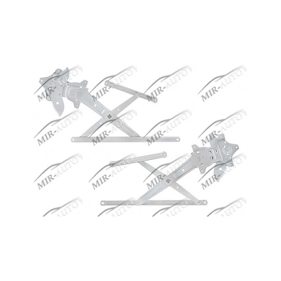 Power window regulator w/o motor