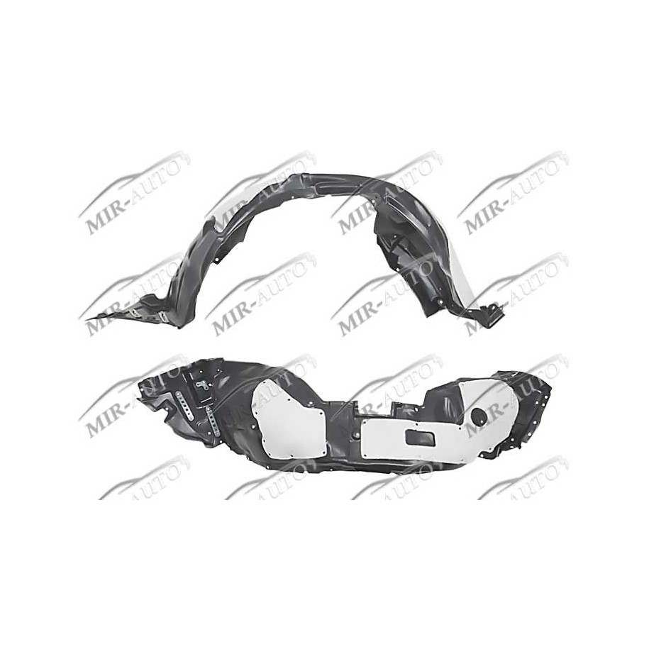 Plastic inner fender