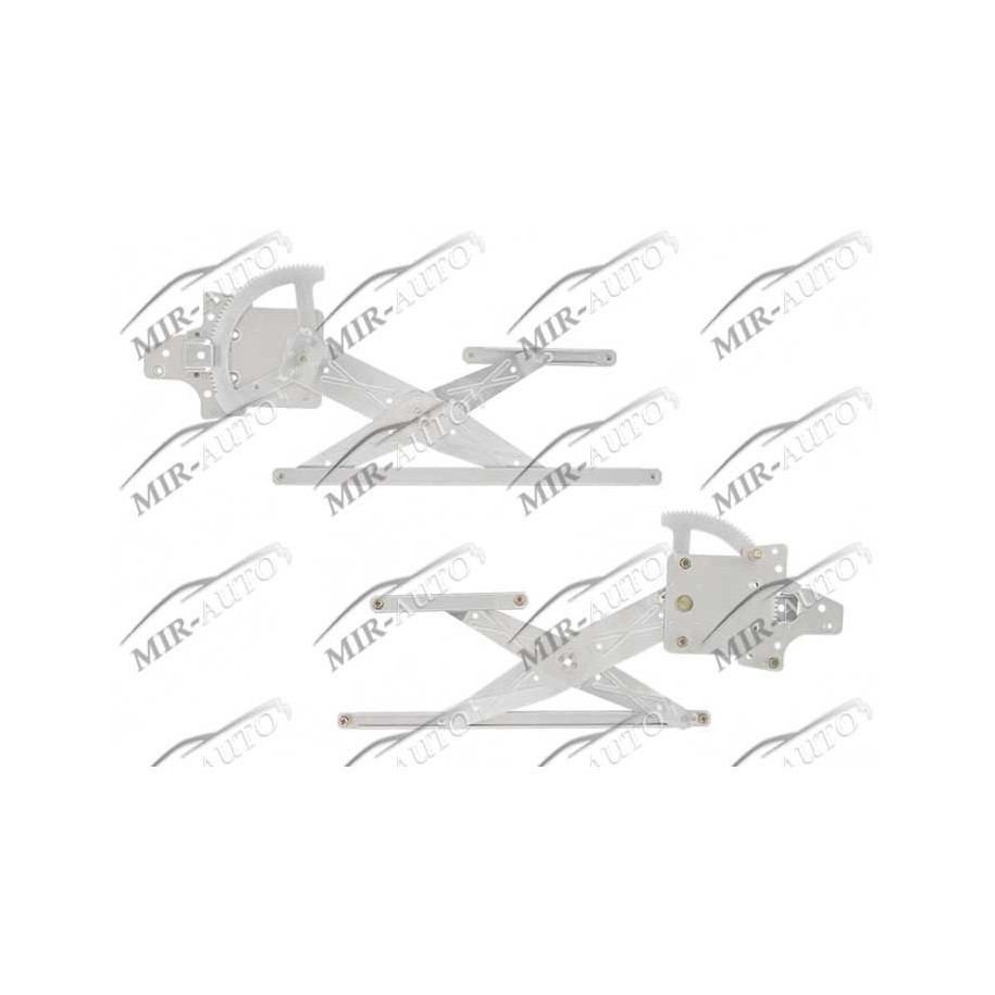 Power window regulator w/o motor