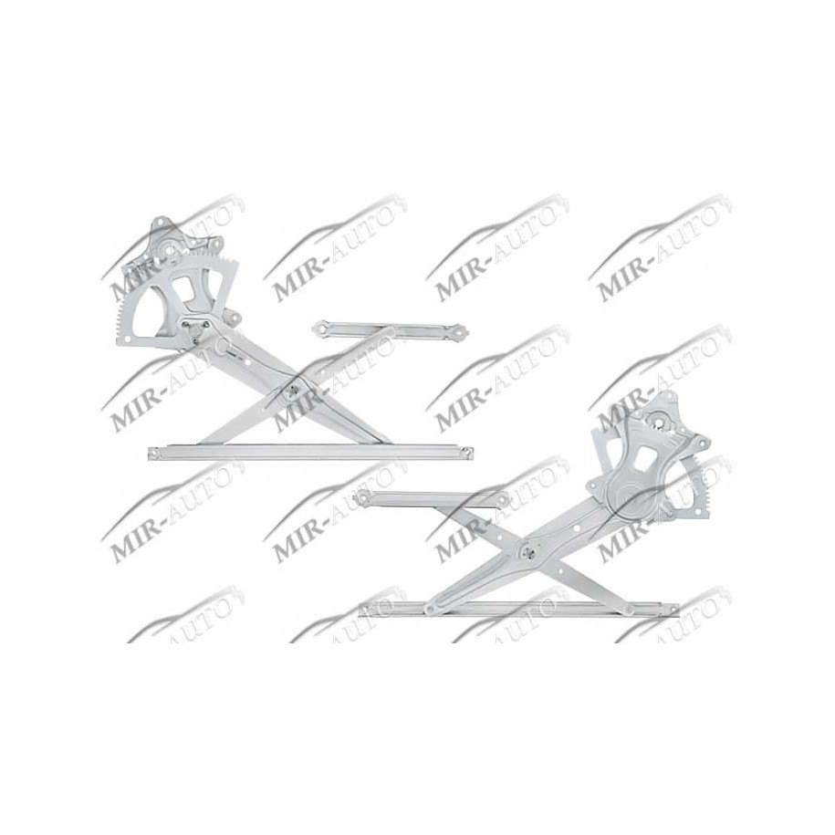 Power window regulator w/o motor