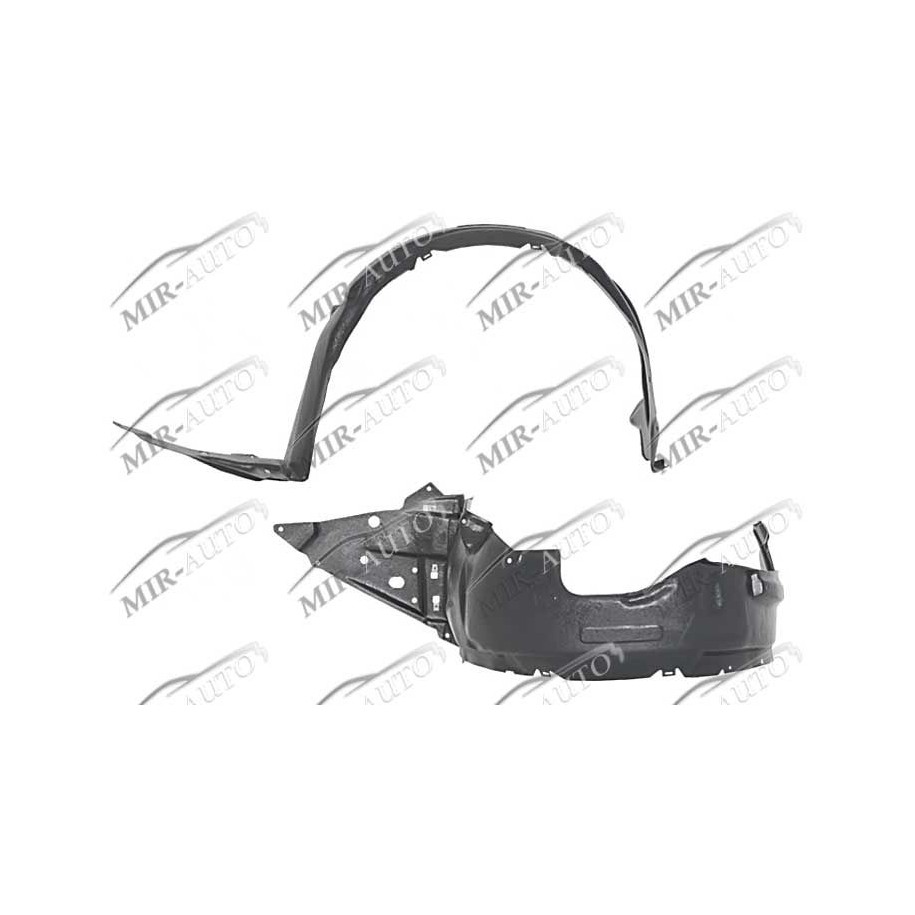 Plastic inner fender