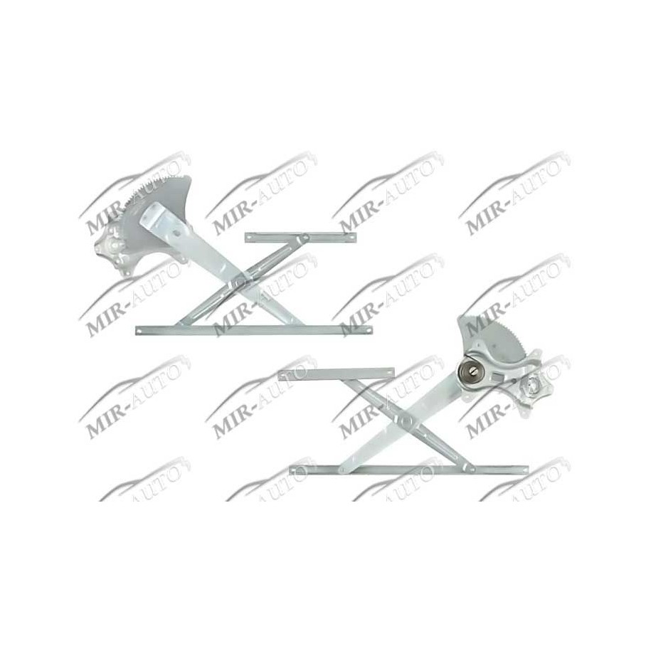 Power window regulator w/o motor