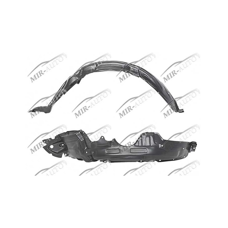 Plastic inner fender