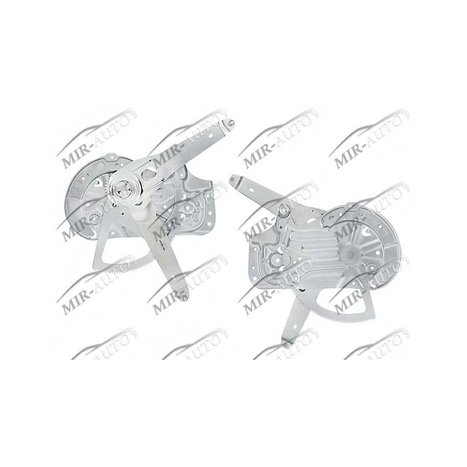 Power window regulator w/o motor