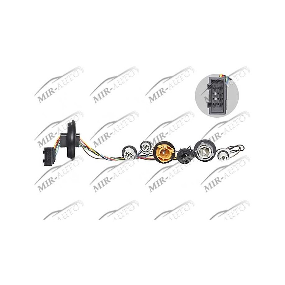 Tail light bulb holder