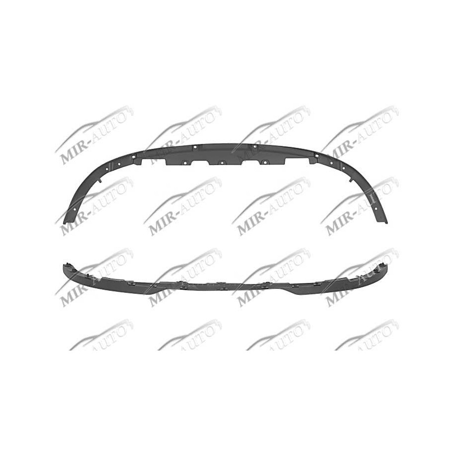 Bumper spoiler, front