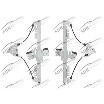 Power window regulator w/o motor