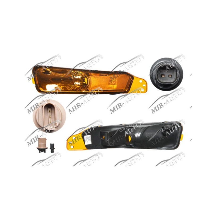 Front Flasher With Parking Lamp