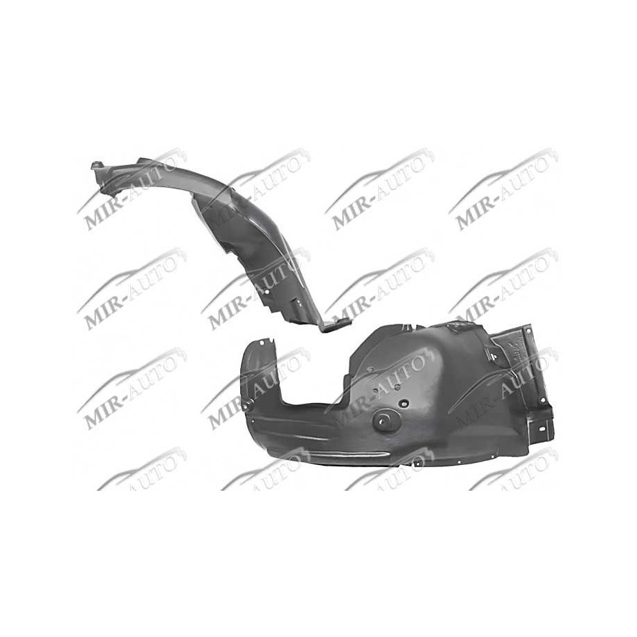 Plastic inner fender