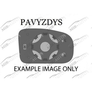 Door mirror glass base