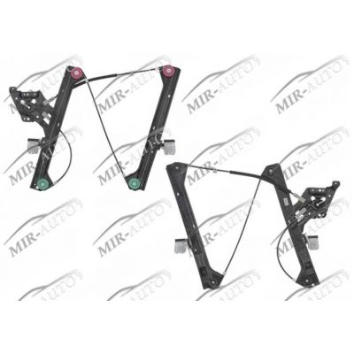 Power window regulator w/o motor