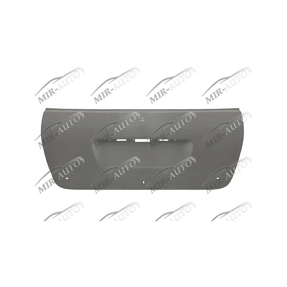 Tailgate plate repair panel