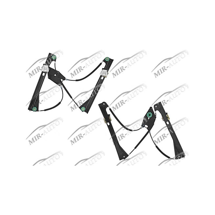 Power window regulator w/o motor