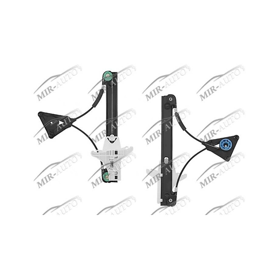 Power window regulator w/o motor