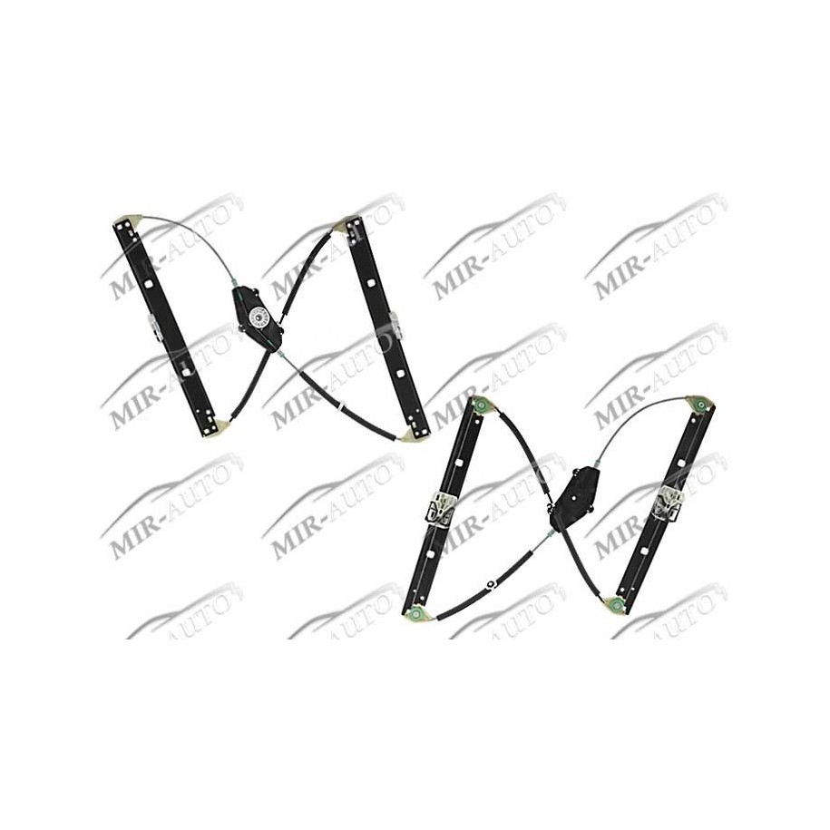 Power window regulator w/o motor