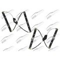 Power window regulator w/o motor