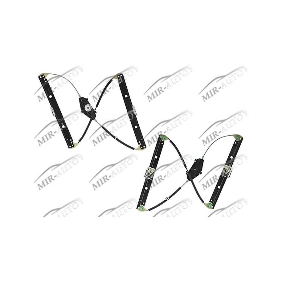 Power window regulator w/o motor