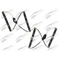 Power window regulator w/o motor