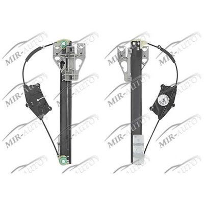 Power window regulator w/o motor