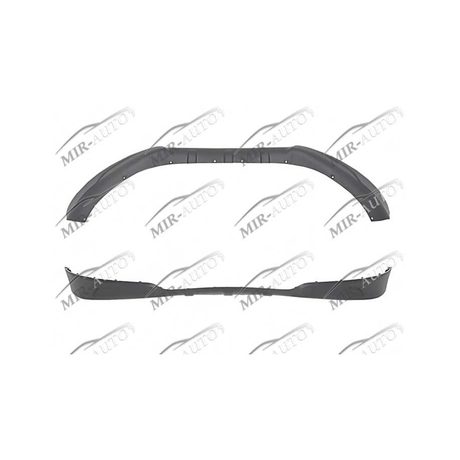 Front bumper spoiler