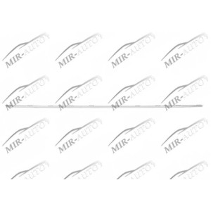 Bamperio grotelių juosta