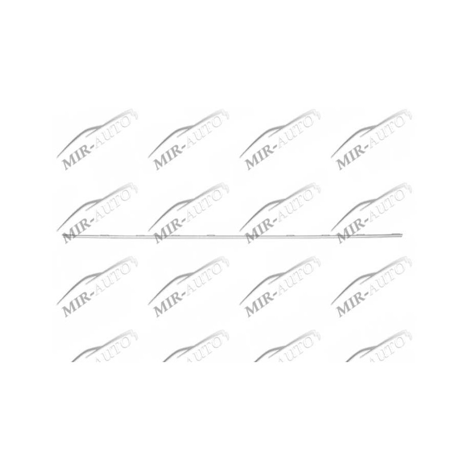 Bumper grill moulding