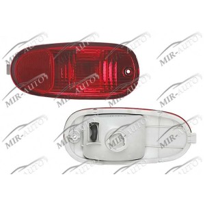Front fog lamp blende