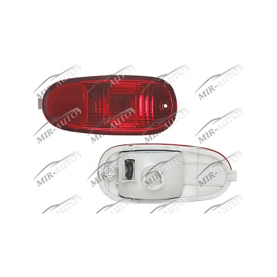 Front fog lamp blende