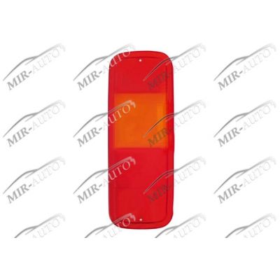 Tail light lens