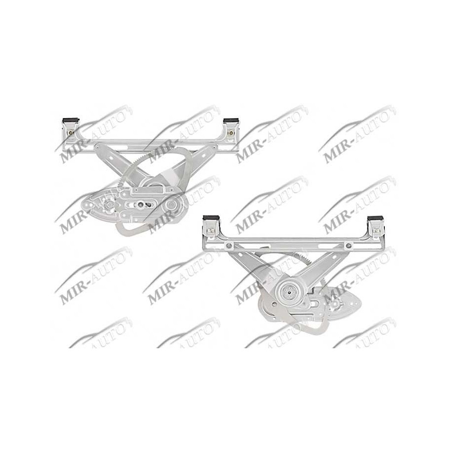 Power window regulator w/o motor