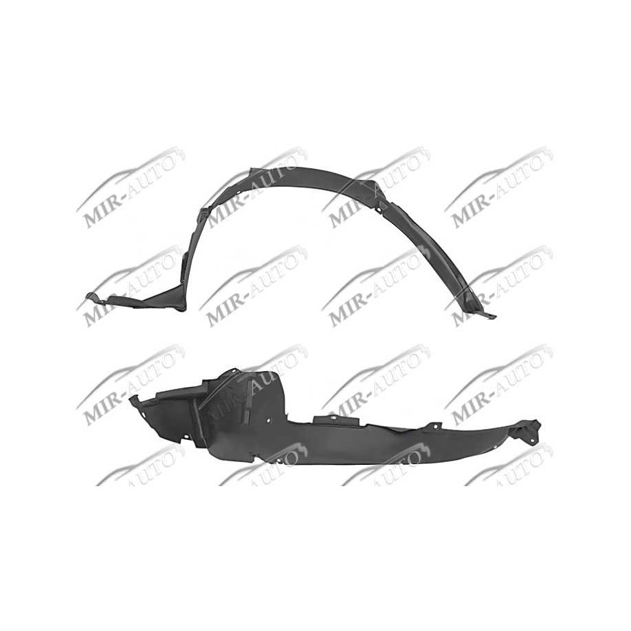 Plastic inner fender